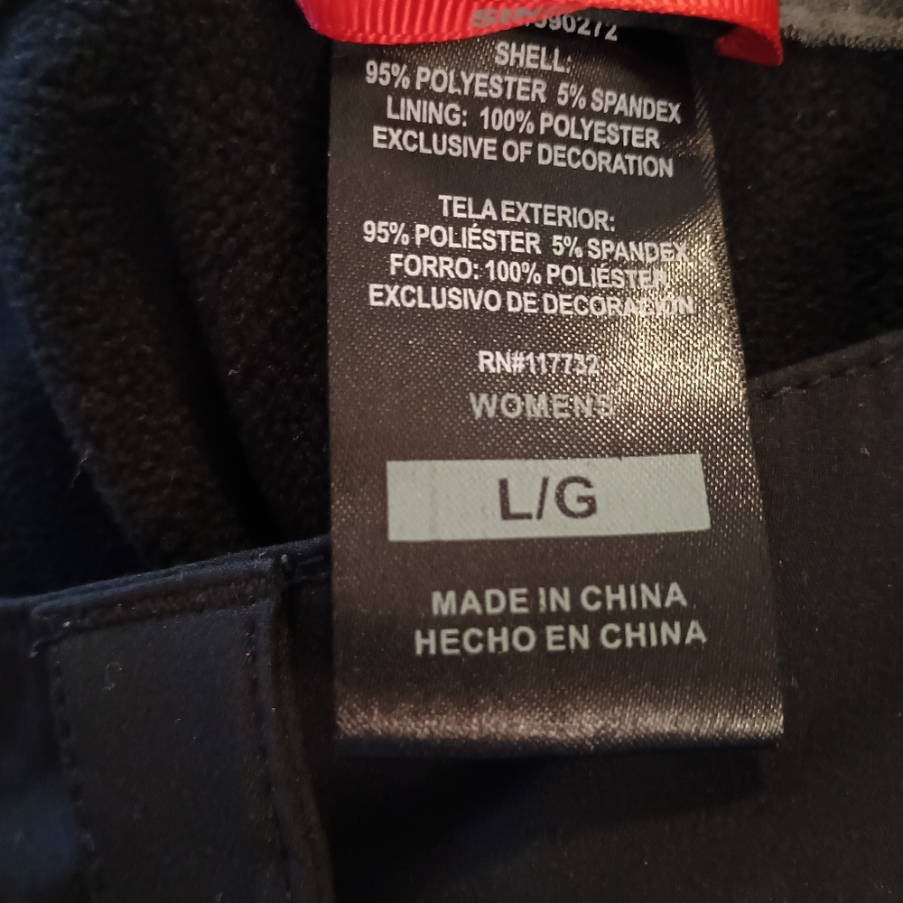 Gerry Women's Fleece-lined Black Snow Pants Size Large Ski Winter - Picture 4 of 7